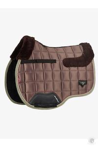Lemieux Saddle Pads: LeMieux Merino+ Loire Classic GP Square Walnut