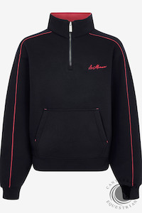 Lemieux Mini Range: LeMieux Young Rider Kate Quarter Zip Sweat Navy/Cranberry