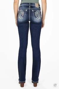 Miss Me: Miss Me Rope and Boots Bootcut Jeans