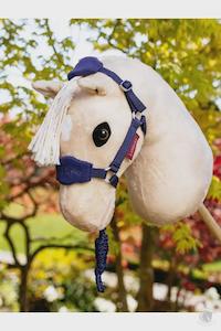 Lemieux Toys 2: LeMieux Hobby Horse Halter and Lead Ink Blue