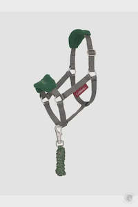 LeMieux Toy Pony Headcollar and Lead Hunter Green