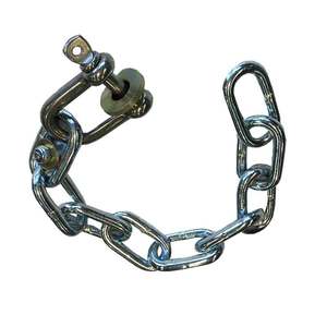 Body Hardware: Safety Chain & Anti-Loss Stainless Steel Dee Shackle