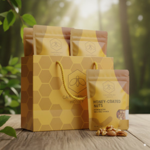 Frontpage: Honey-Coated Nuts Gift Set - 5-Pack