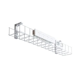 Products: CMS 100mm Wire Grid Basket - Canterbury Office Furniture