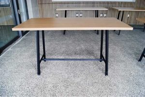 Products: Custom Bar Leaner - Canterbury Office Furniture