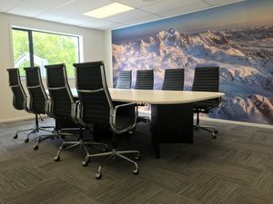 Products: Custom Boardroom Table - Canterbury Office Furniture