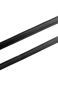 Bridles 1: Albion Plain Leather Competition Reins - Black, Full