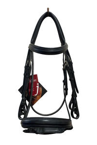 Bridles 1: Jeffries Elevator Weymouth Full Bridle Black
