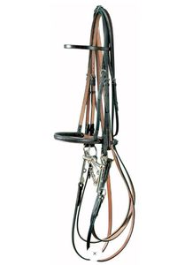 Jeffries Weymouth Show Bridle - with Reins