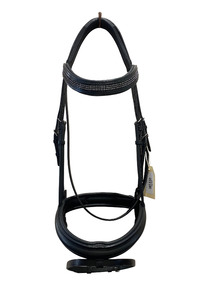 Bridles 1: Albion Snaffle Bridle with Flash – Black (Full)