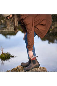Footwear: Blundstone Chelsea Boots - Brown (Model 2340)