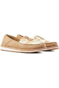Footwear: Ariat Women's Cruiser Adobe Tan/White Hair On