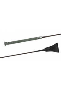 Fleck Softtex Riding Whip - Grey