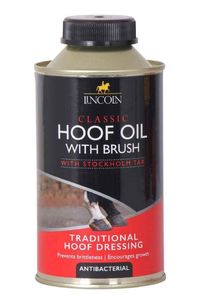Lincoln Hoof Oil with Brush 500ml