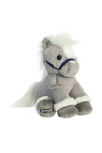 Plush Breyer Bridle Buddies Grey Horse 27cm