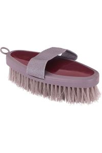 Flair Soft Grip Body Brush - Burgundy