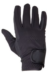 Flair Softshell Riding gloves - Black