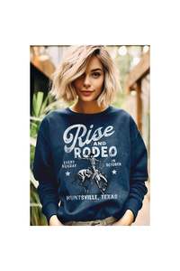 Casual Clothing: Rise n Rodeo Mineral Graphic Sweatshirt: Mineral Navy