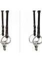 Bridles 1: PSOS Cheek Pieces Flat w/ Selectable Cradles and French Hook