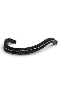 Albion Medium Wave Browband with Bracelet detail diamantes