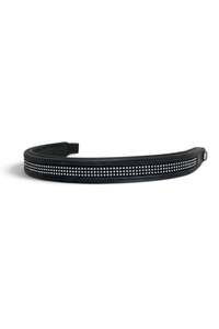 Albion Straight Browband with triple layer delicate diamantes