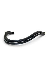 Bridles 1: Albion Medium Wave Browband with delicate diamantes