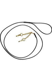 Collegiate Leather Chain 'Y' Lead