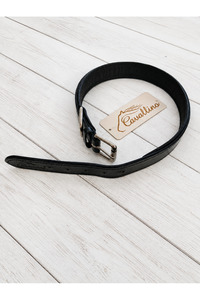 Cavallino Padded Leather Dog Collar 65cm