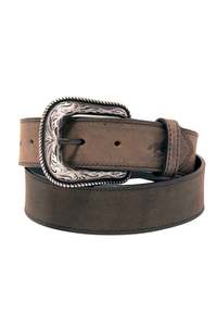 Two Tone Top Grain Leather Belt