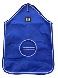 Royal Blue Canvas Hay Bag