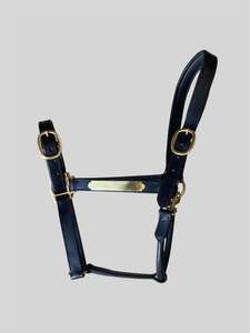 Leather Halters with Brass Fittings