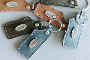 Leather Horse Rug Keyrings