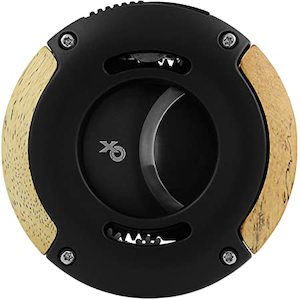 Accessories Cigar Cutters Double Blade Cigar Cutters: Xikar® XO Phantom Spalted Tamarind Double Guillotine Cigar Cutter