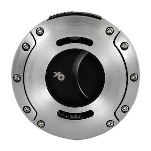 Accessories Cigar Cutters Double Blade Cigar Cutters: Xikar - XO Silver Double Guillotine Cigar Cutter