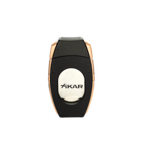 Xikar® Flip Dual Black-Bronze Cigar Cutter