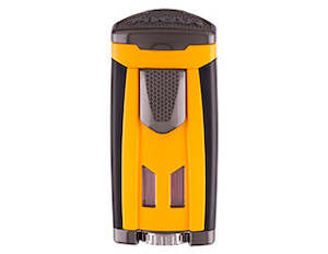 Xikar® HP3 Burnt Yellow Triple-flame cigar lighter