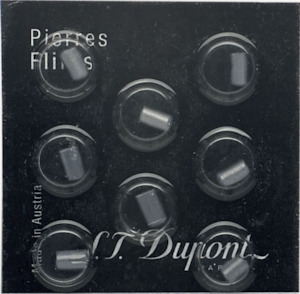Accessories Flints: S.T. Dupont - Black Lighter Flint (x8)