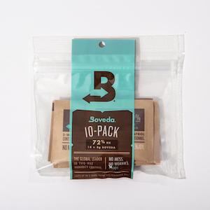 Boveda: Boveda 72% (SIZE 8) 2-Way Humidity Control Pack (10-pack)