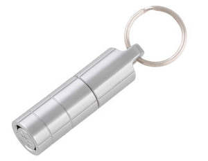 Accessories Cigar Cutters Punch Cutters: Xikar - 11mm Silver Cigar Punch Cutter