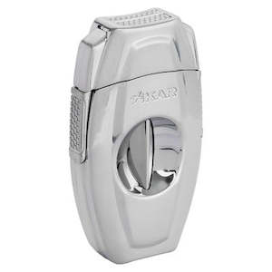 Xikar® VX2 Brushed Chrome V-Cut Cigar Cutter