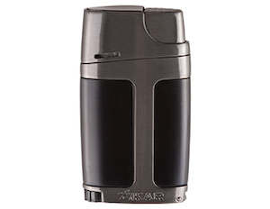 Xikar® ELX G2-Black (gunmetal-black) Jet Flame cigar lighter