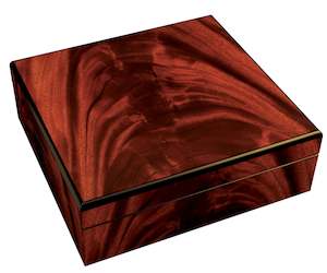 Craftsman Bench - Glenwood 25-count desktop humidor