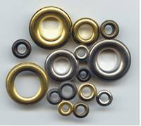 Eyelets - Accessories - The Canvas Company: Self piercing eyelets F100-sp4 brass 500 pack