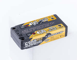 Sunpadow High-End LiHV Shorty 5300mAh-7.6V-2S1P-160C