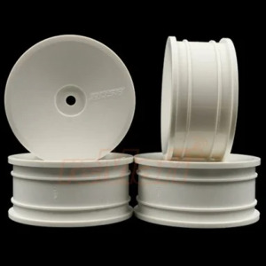 1 10 Speedway Wheels: Rush High Precision Rim Type A 4 pcs White For 1/10 RC Touring