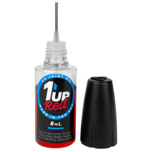 Oil Bearings: 1up Racing: Red CV Joint Oil - 8ml Oiler Bottle