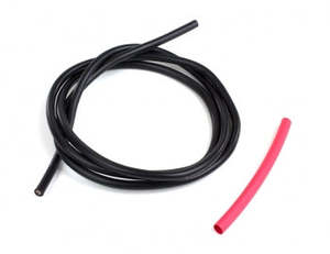 Wire Connectors: AVID RC 12awg Silicone Wire | Black | 1 Meter