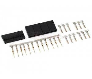 Team Raffee Co. Futaba Servo Connectors 4 Male and 4 Female