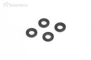 Sparko F8 - Plastic steering Shim 1mm (4pcs) (F81010)