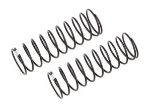 Damper Springs: Team Associated 13mm Rear Shock Spring (White/1.9lbs) (61mm)